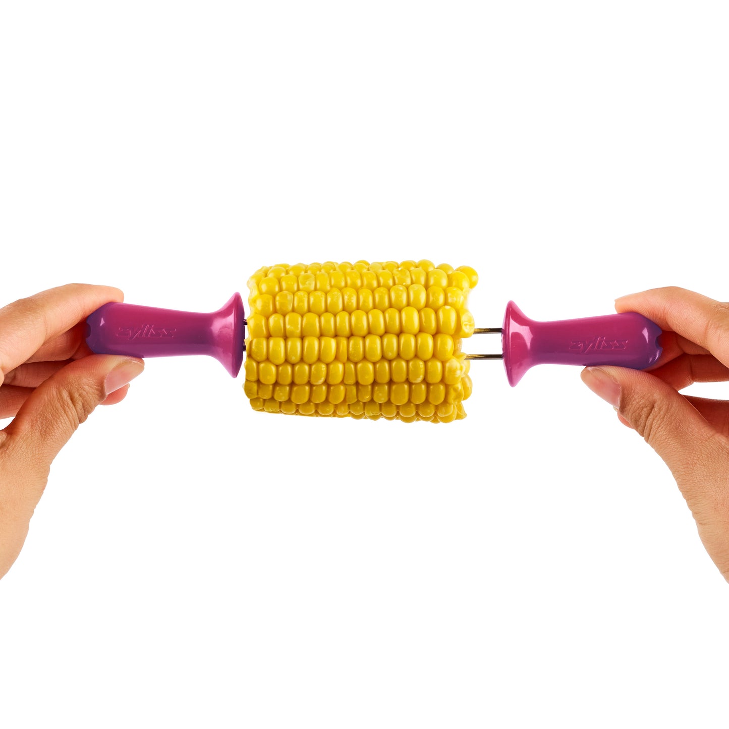 Opaque interlocking corn holders six