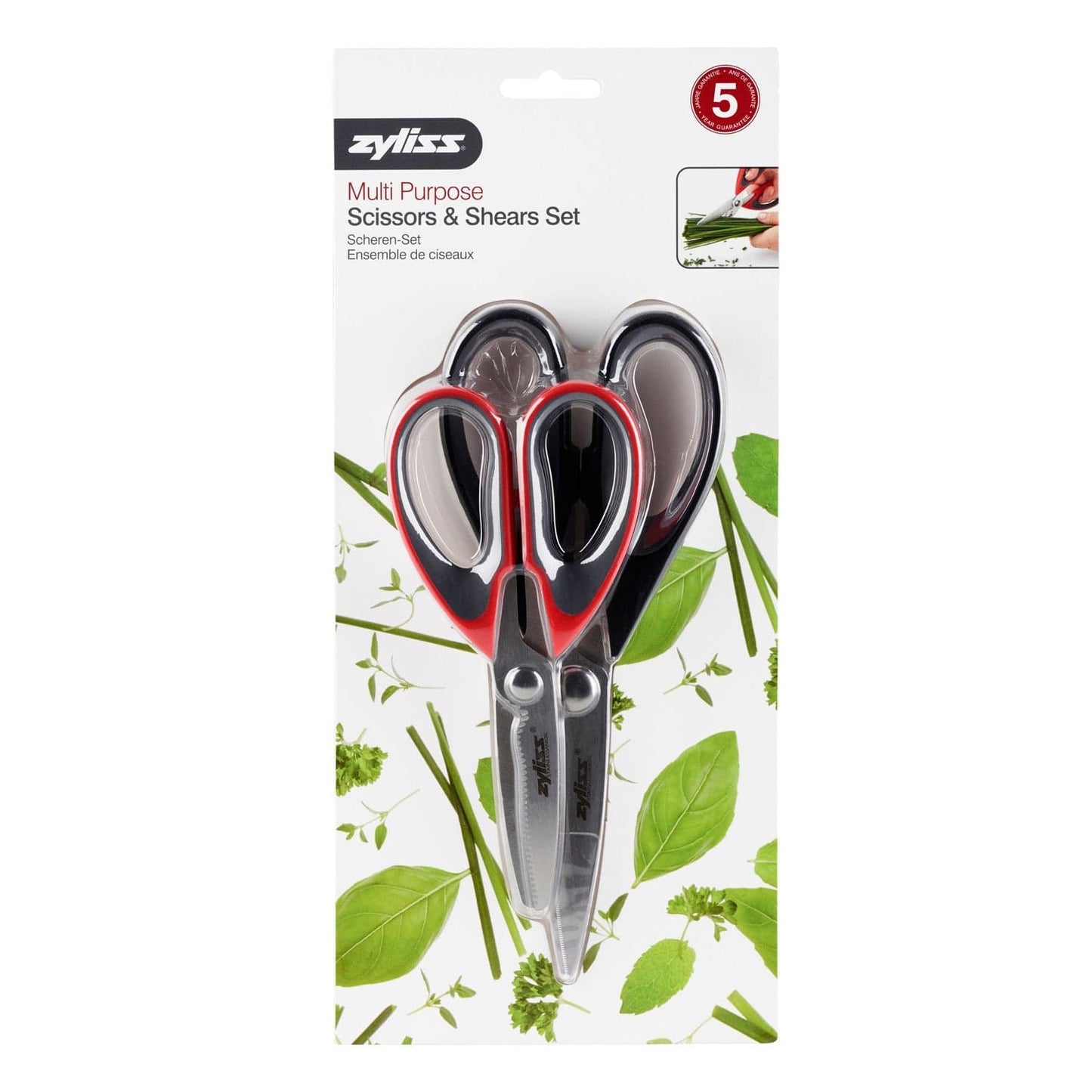 Scissor shear set