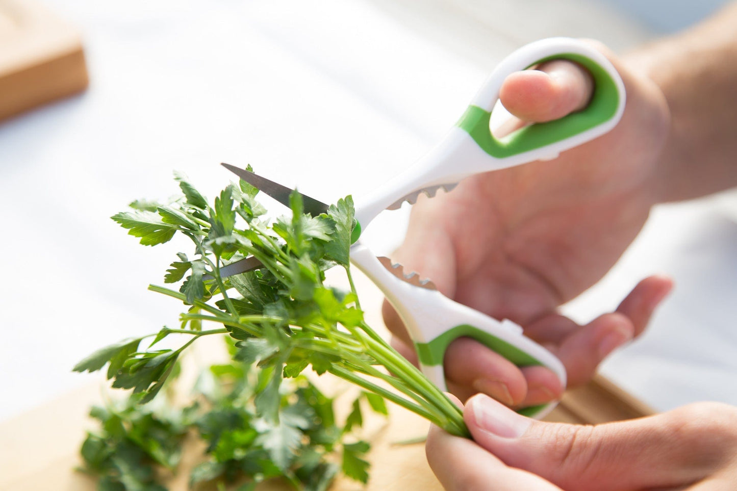 Herb gardening scissors
