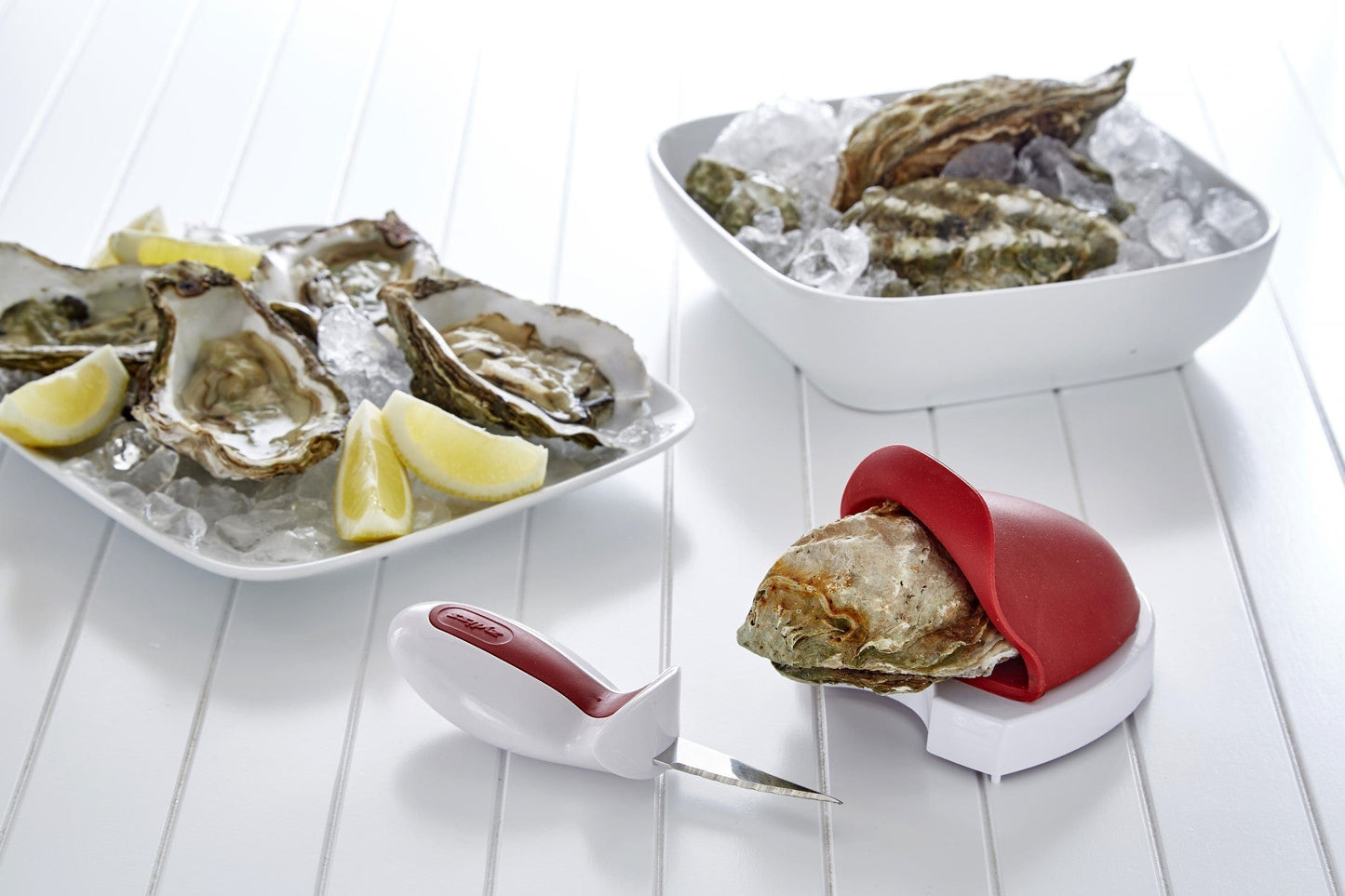 Oyster tool and knife set shucker