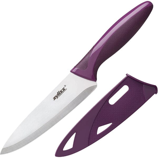 Utility paring kitchen knife with sheath cover