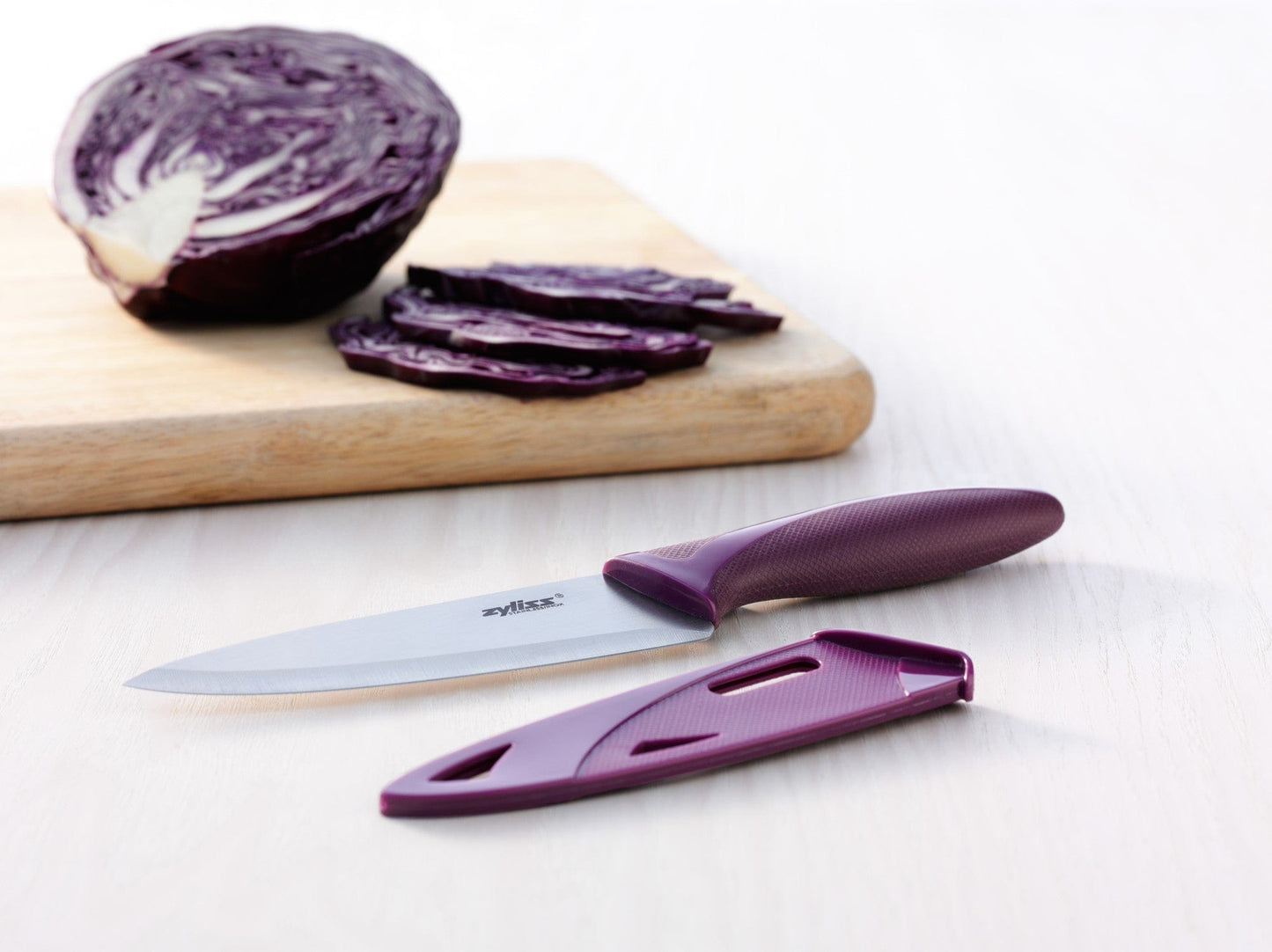 Utility paring kitchen knife with sheath cover