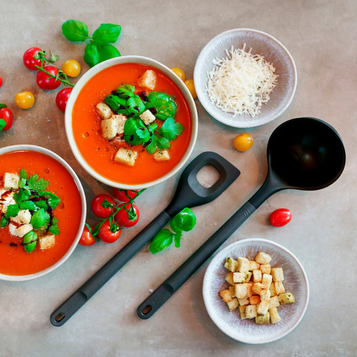 Angled Mixing Spoon