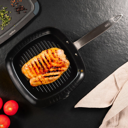 Ultimate Pro Ceramic Square Grill Pan