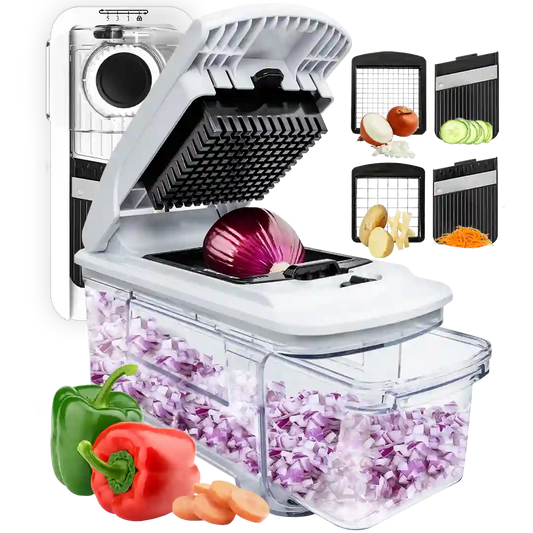 All-in-1 Mandoline Slicer Spiralizer & Chopper