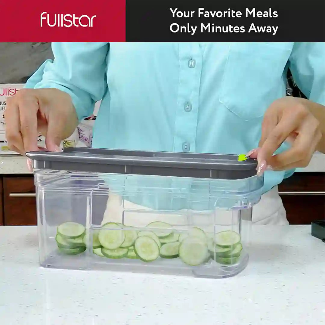 All-in-1 Mandoline Slicer Spiralizer & Chopper