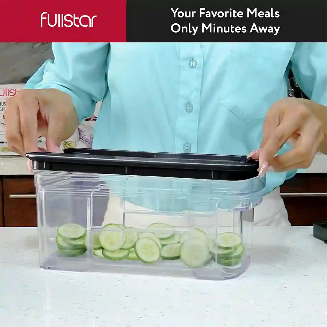 All-in-1 Mandoline Slicer Spiralizer & Chopper