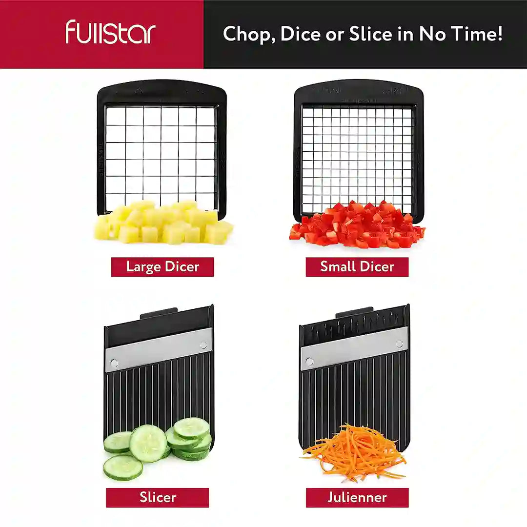 All-in-1 Mandoline Slicer Spiralizer & Chopper