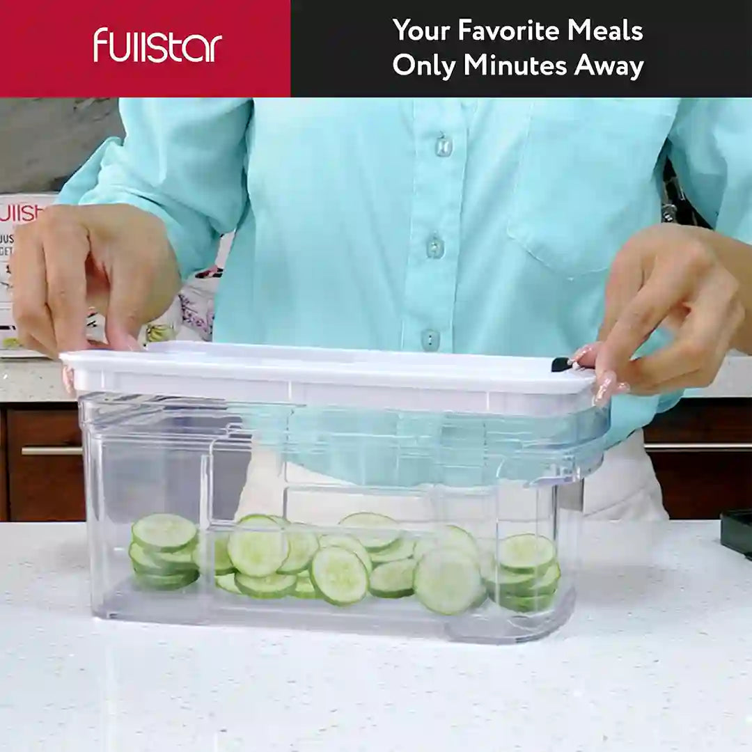 All-in-1 Mandoline Slicer Spiralizer & Chopper