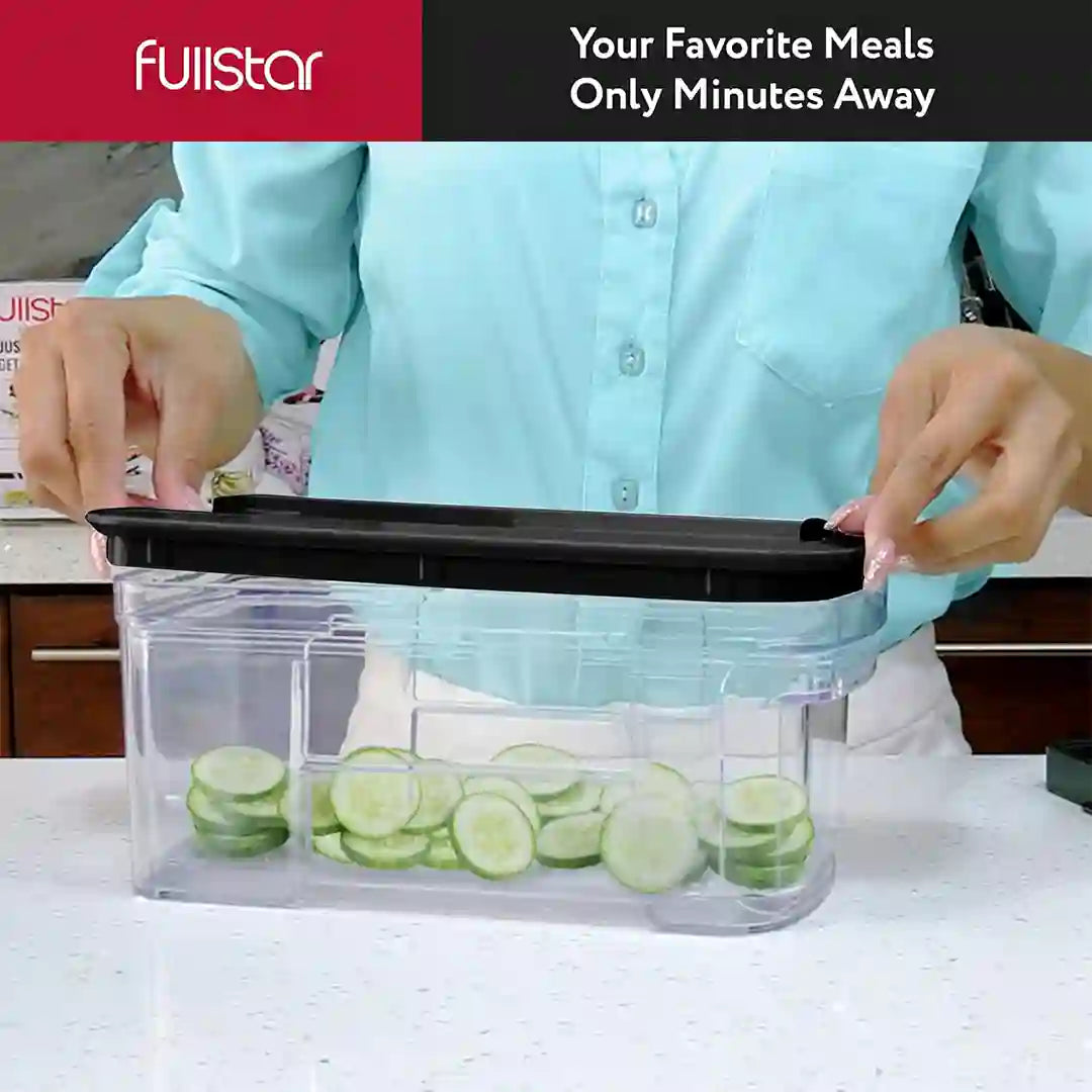All-in-1 Mandoline Slicer Spiralizer & Chopper