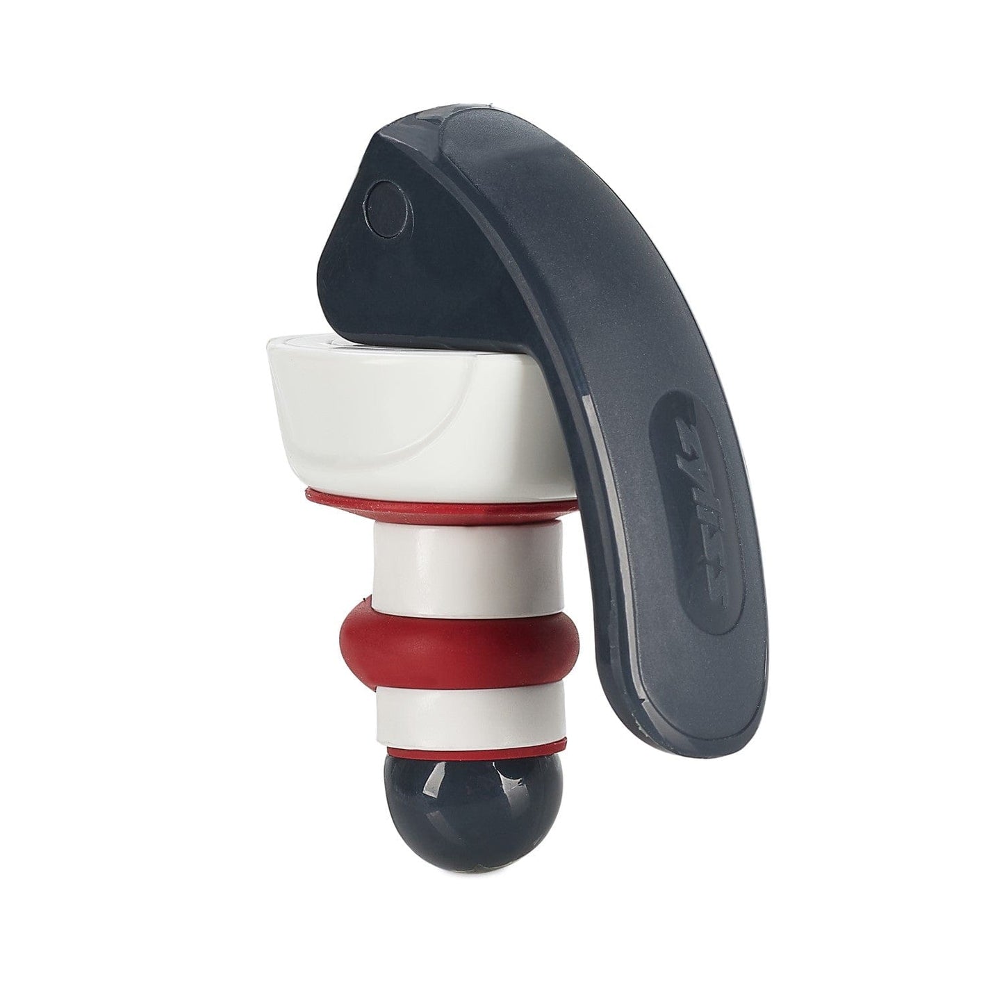 Bottle stoppers grey red