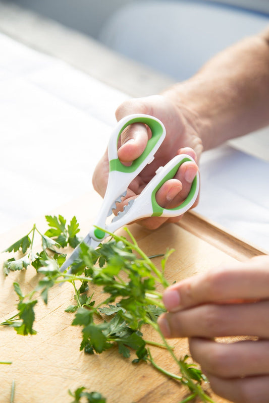 Herb gardening scissors